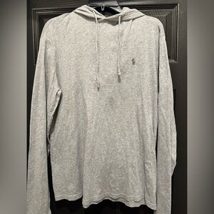 Polo by Ralph Lauren Light Gray Hoodie